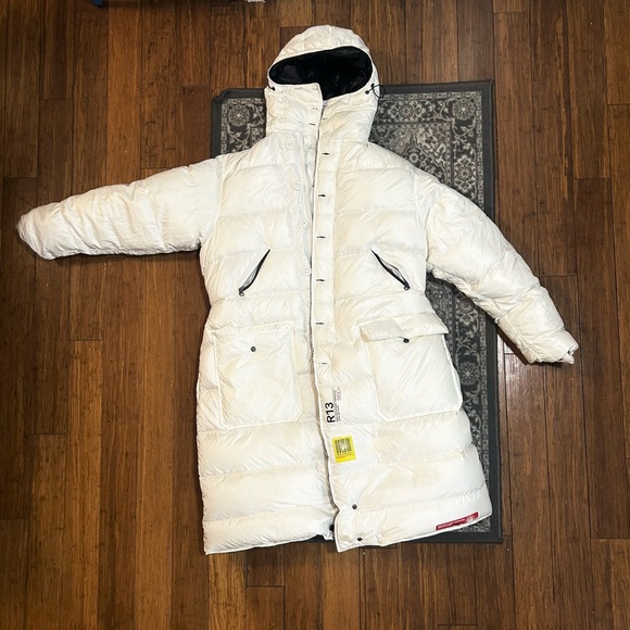 R13 Reversible Down Coat - Picture 11 of 13